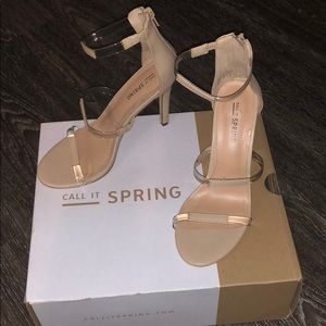 Call it Spring high heels